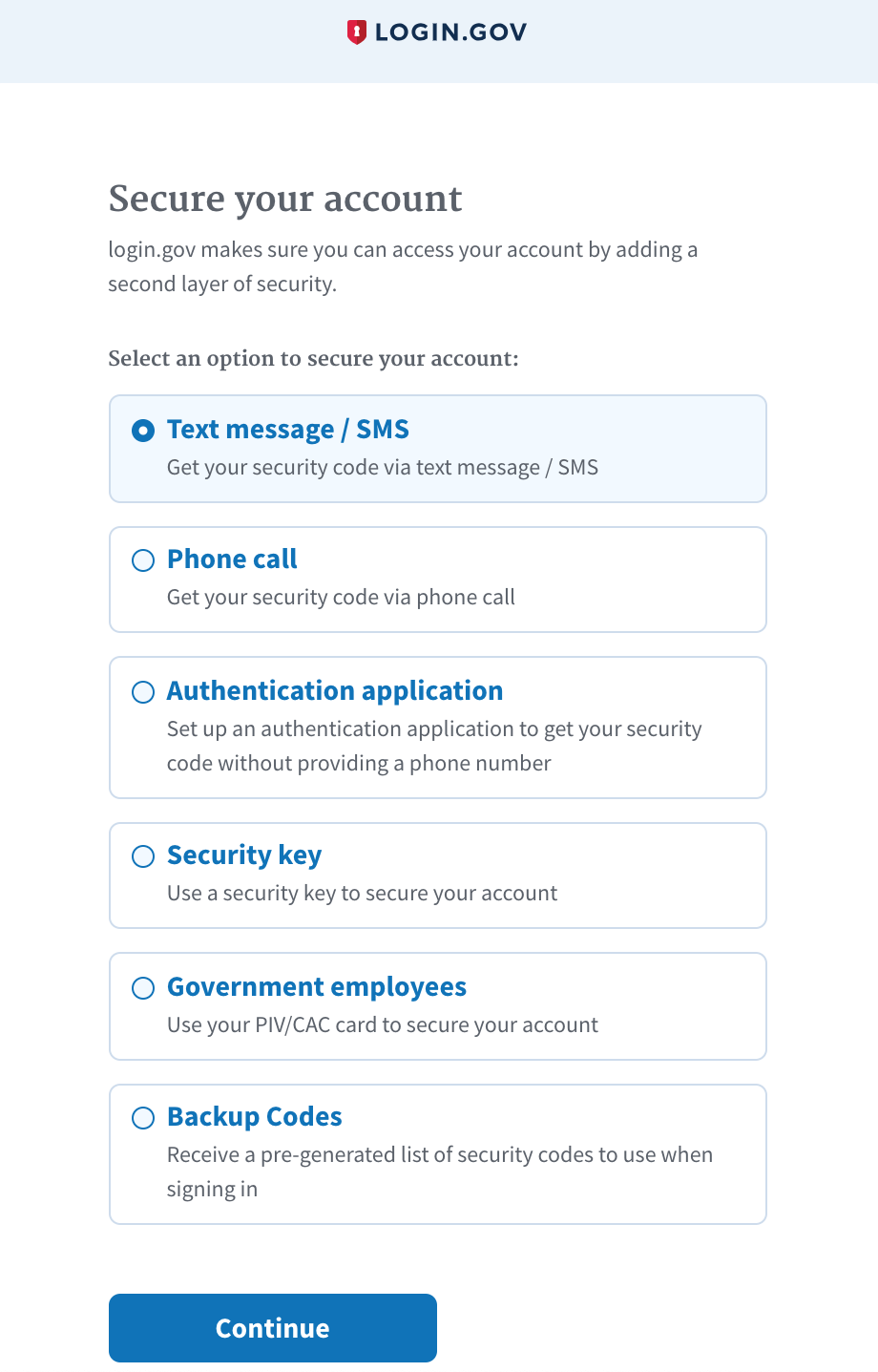 Login Gov How To Create An Account