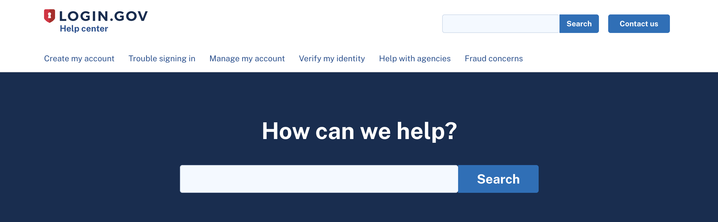Login.gov Launches Redesigned Help Center with Improved User Experience ...